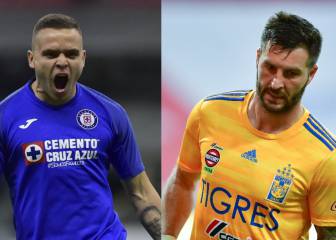 El Cruz Azul vs Tigres pasará por la letalidad de Rodríguez y Gignac