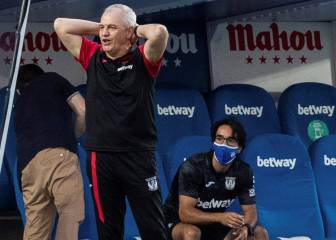 El 'Vasco' Aguirre y su Leganés, por el milagro ante el Madrid