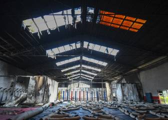 Entre cenizas: Así quedó el Code Jalisco después de incendiarse