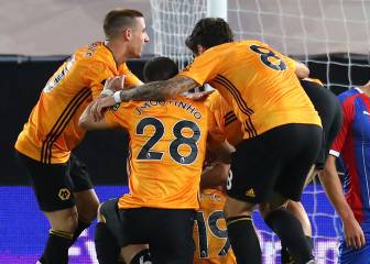 Jiménez dio una asistencia en la victoria del Wolverhampton