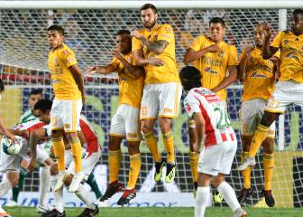 Tigres y Necaxa en busca de los tres puntos como teloneros del torneo