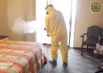 Así es el proceso de sanitización en el hotel de Fuerza Regia
