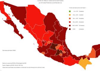 México se aproxima al medio millón de contagios