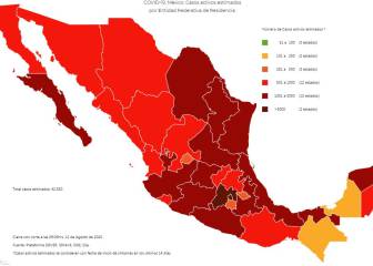 México supera el medio millón de contagios confirmados