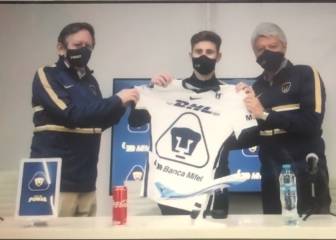 Pumas presentó al uruguayo Facundo Waller