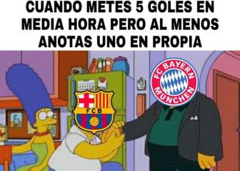 Los memes también humillan al Barcelona en redes sociales
