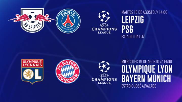 Champions League: Así se jugarán las semifinales - AS México