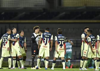 La alineación del América para enfrentar a Querétaro