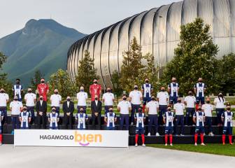 Rayados se toma su foto oficial con su sana distancia