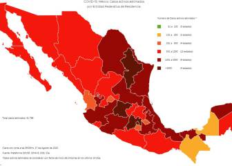 CDMX vuelve a superar los siete mil activos estimados
