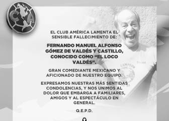 América se despidió de Manuel 'El Loco' Valdés