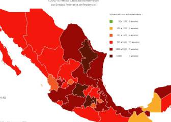 CDMX vuelve a superar los siete mil casos activos