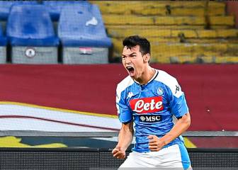 Hirving Lozano continúa encendido con el Napoli
