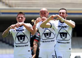 La alineación de Pumas para enfrentar al Puebla