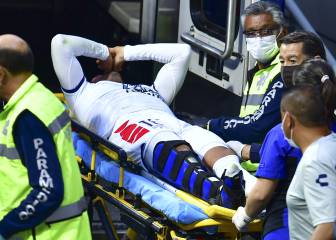 ‘Burrito’ Hernández se fractura el peroné y se luxa el tobillo