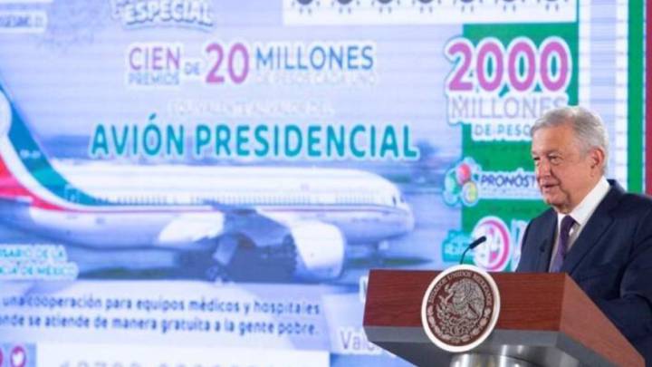 Rifa del avión en México: Boletos y números ganadores