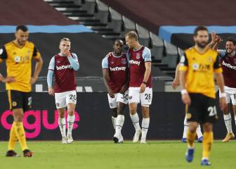 West Ham golea a Raúl Jiménez y el Wolverhampton