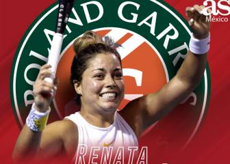 Renata Zarazúa debuta con triunfo en Roland Garros