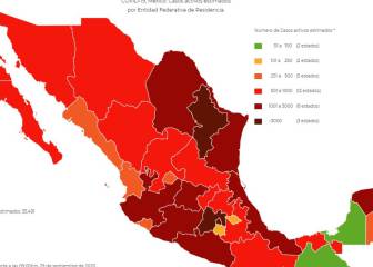 CDMX casi con 7,500 casos activos estimados
