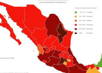 México rebasa los 757 mil casos de Covid-19