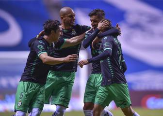 Puebla puso el futbol pero Santos hizo los goles