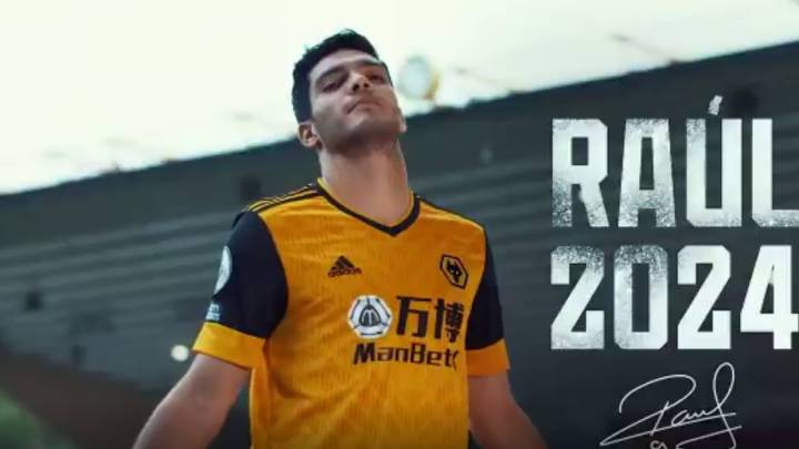 Raúl Jiménez renueva con los Wolves hasta el 2024