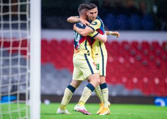 El XI del América: 'Gio', Henry y Viñas inician