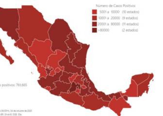 Hoy México registró más de 794 mil casos confirmados de Covid-19
