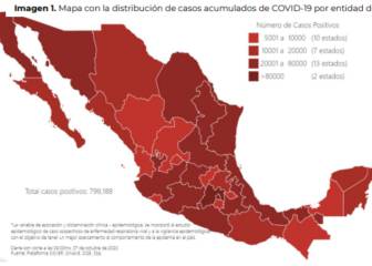 Chiapas y Campeche, por debajo de los 100 casos activos