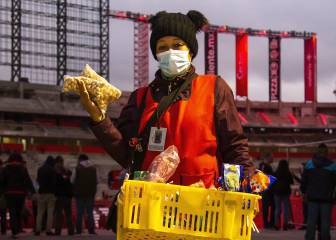 Habrá venta de alimentos en la reapertura de estadios