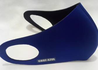 El Cruz Azul tiene su propia línea de cubrebocas para protegerse del COVID-19