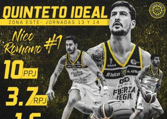 Nicolás Romano entra en el 'Equipo Ideal' de la J13 y J14