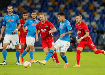 El Napoli cae en su presentación en Europa League