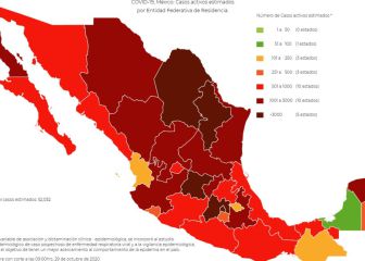 CDMX, con casos activos de Covid-19 a la alza