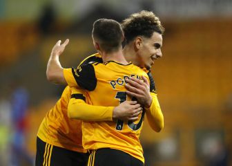 Podence encamina el cuarto triunfo de Wolves en la Premier