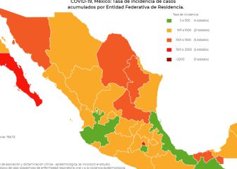 México supera los 50 mil contagios activos estimados