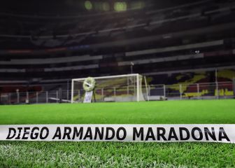 El Azteca rinde homenaje a Diego: 