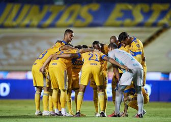 Alineación de Tigres ante Cruz Azul