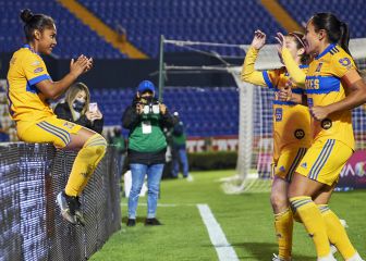 Tigres Femenil avanza a semis goleando al Pachuca