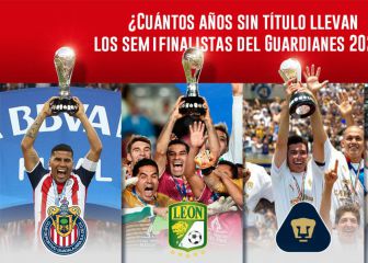 El ayuno de título liguero de cada uno de los semifinalistas