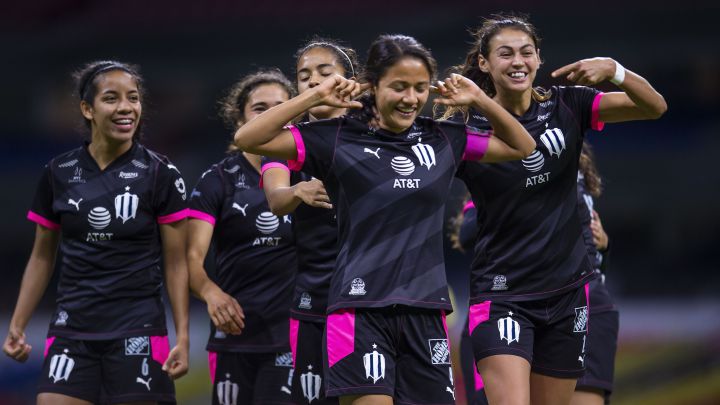Monterrey venció a América en la semifinal de ida de la Liga MX Femenil