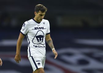 Cómo le va a Pumas cuando no anota Juan Ignacio Dinenno