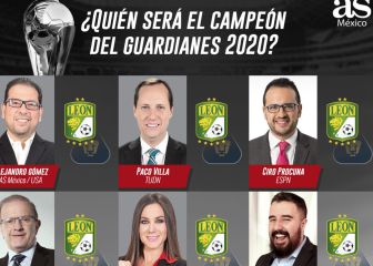 Periodistas y analistas vaticinaron a León campeón del Guardianes 2020