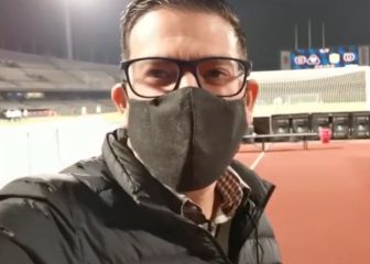 Alejandro Gómez y su reporte desde el Olímpico Universitario