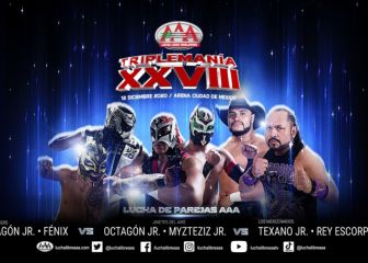 Triplemanía 28: TV, Horario, canal, cómo y dónde ver online