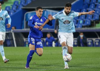 Néstor Araujo sonríe en el Celta bajo la gestión de Coudet