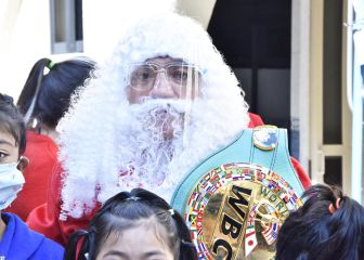 La 'Chiquita' González se convierte en Santa Claus