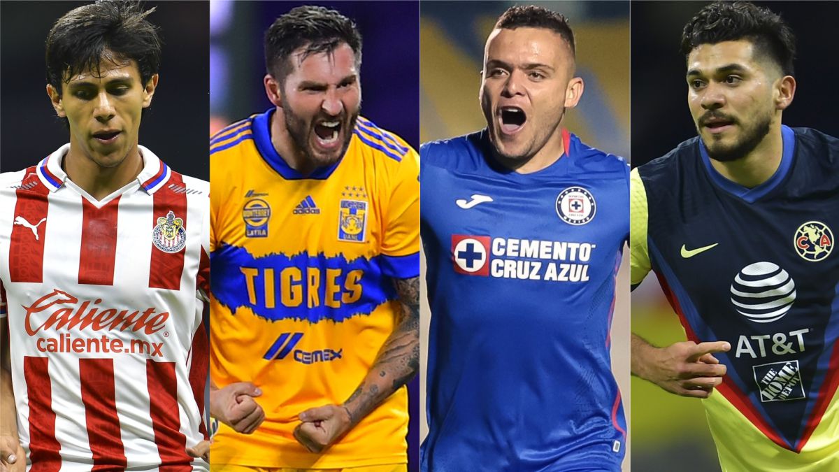 Los delanteros mexicanos con más goles en 2020 de Liga MX AS México