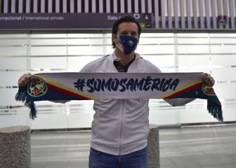 Solari llegó a México y envía un mensaje de año nuevo a los americanistas