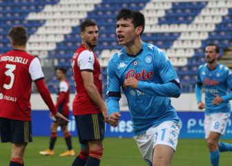Hirving Lozano arrancó el 2021 con un gol para el Napoli